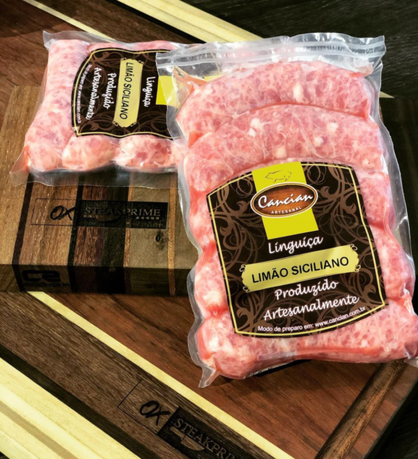 Linguiça Cancian - Limão Siciliano